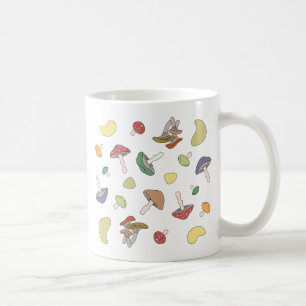 Mushrooms Pattern Coffee Mug