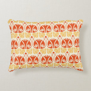mushrooms pattern in modern style decorative cushion