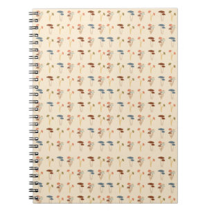  Mushrooms Pattern Notebook