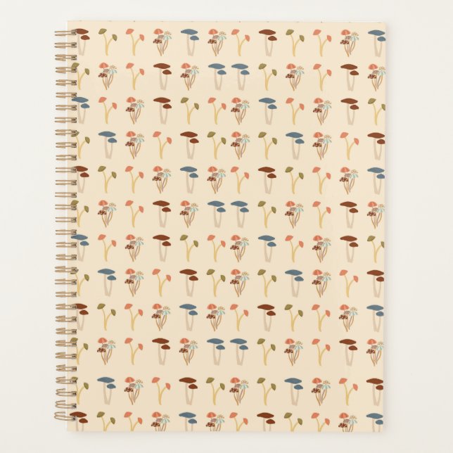 Mushrooms Pattern Planner (Front)