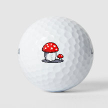 Mushrooms pixel art 