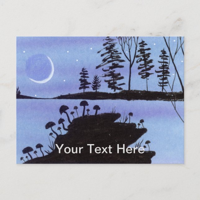 Mushrooms Postcard (Front)