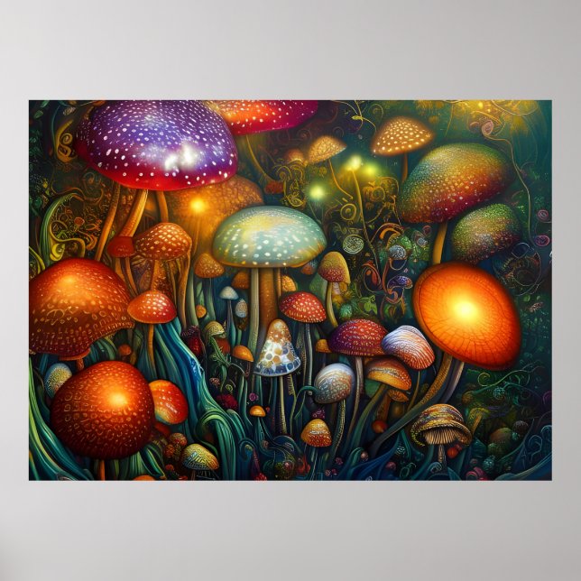 Mushrooms  poster (Front)
