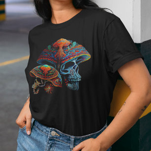 Mushrooms Skulls T-Shirt