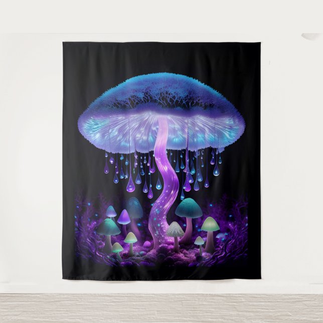 Mushrooms Tapestry (Front)
