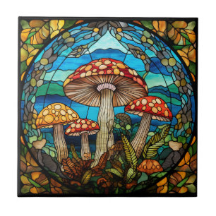 Mushrooms Tile