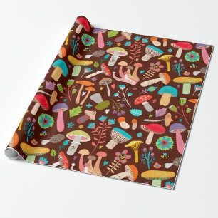 Mushrooms Wrapping Paper
