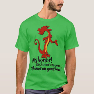 Mushu Mulan Dishonour T-Shirt