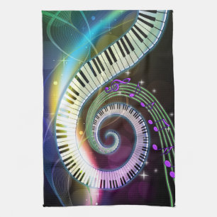 Music 1 Kitchen Towels