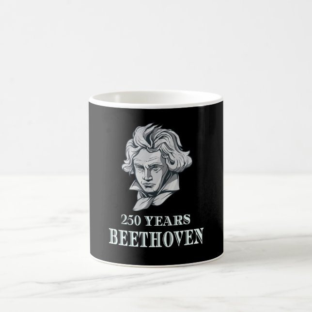 Music - 250 Years Of Ludwig van Beethoven Coffee Mug (Center)