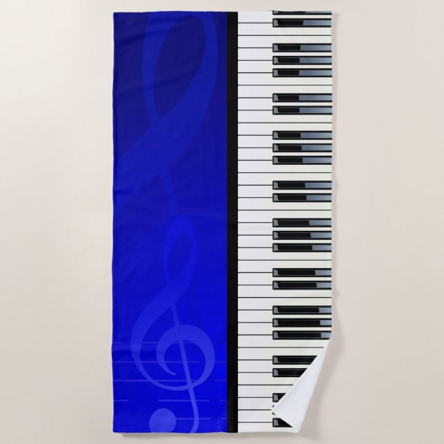 Music 6 Beach Towels (Front)
