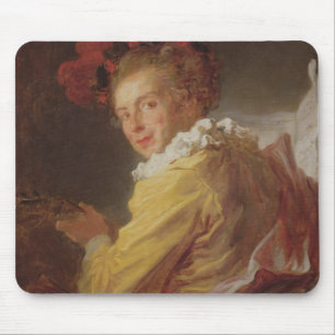 Music, a portrait of Monsieur de la Breteche Mouse Pad