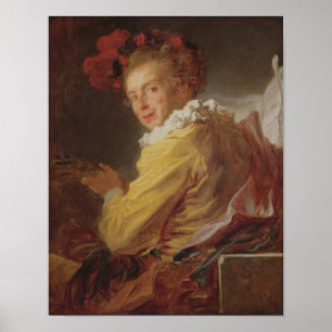 Music, a portrait of Monsieur de la Breteche Poster