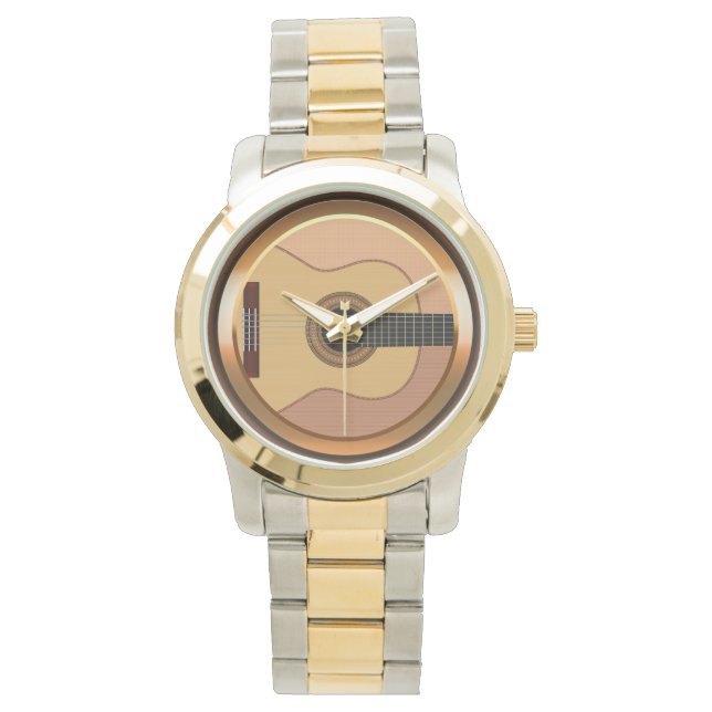 Music Acoustic Guitar  Watch (Front)