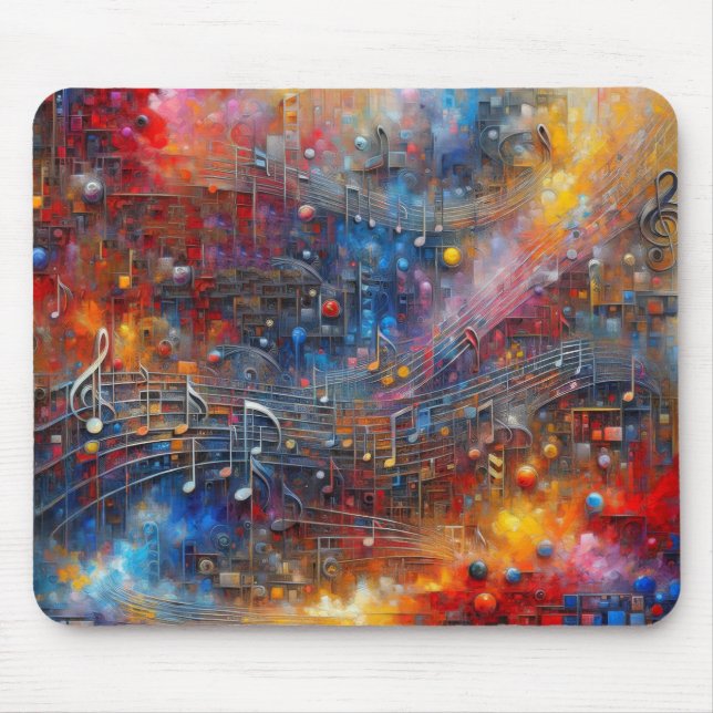 MUSIC AND COLOUR MOUSE PAD (Front)