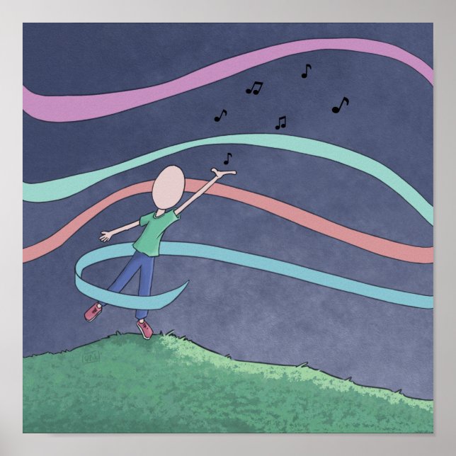 Music and Melody Poster (Front)