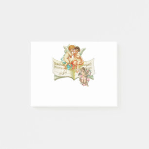 music angel cherubs post-it notes