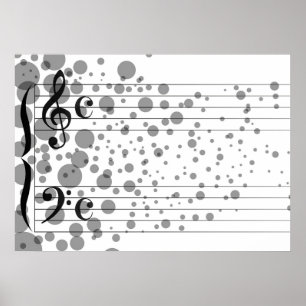 Music Art Grunge Music Poster