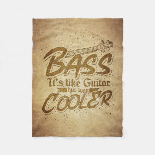 Music Art It Is Like Guitar Fleece Blanket