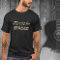 Music Artist Black and Tan Guitar T-Shirt