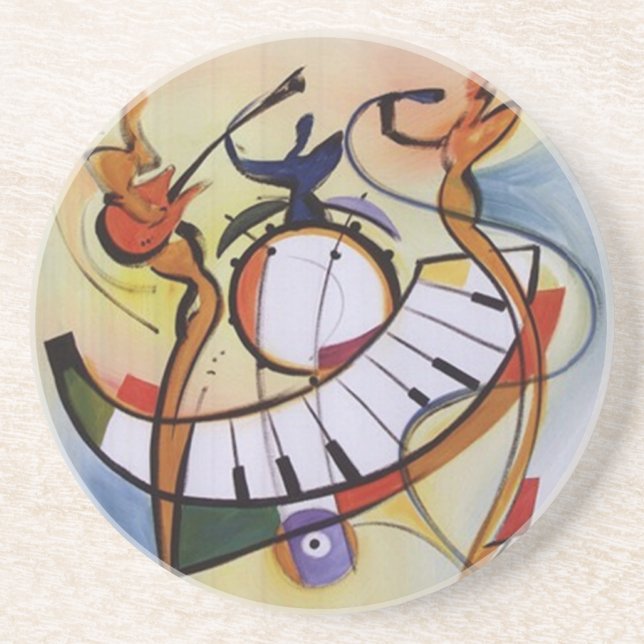 music band coaster (Front)