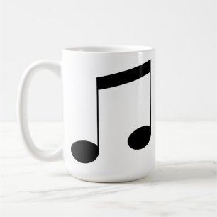 Music Beam Note, Coffee Mug