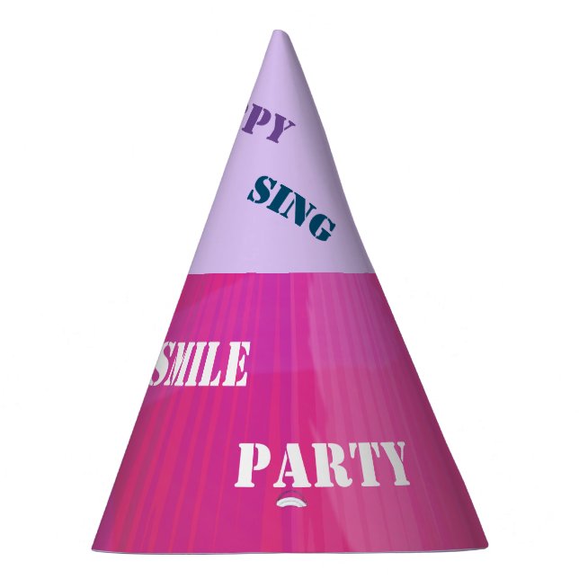 Music Beat Red Party Hat (Right)
