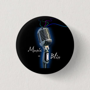 Music = Bliss mini button