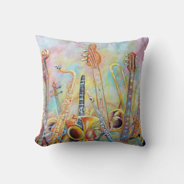Music Bouquet pillow (Front)