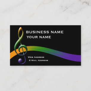 Music Business Card
