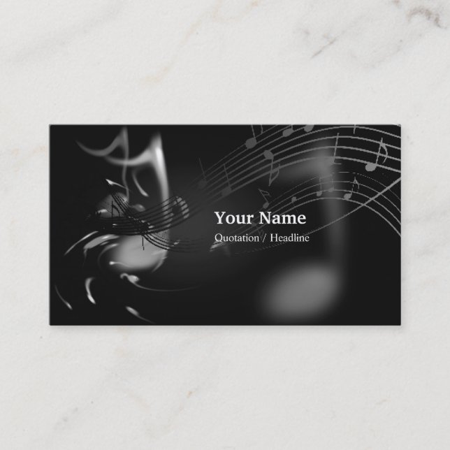 Music Business Card (Front)