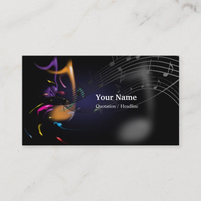 Music Business Card (Front)