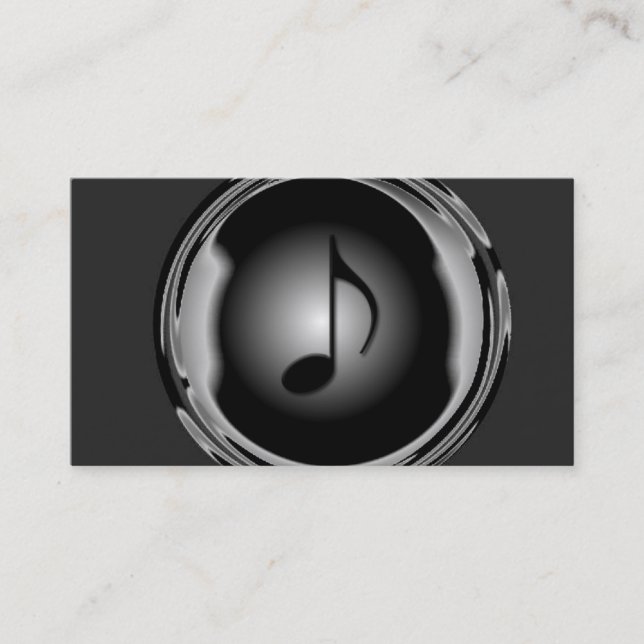 Music Business Card (Front)