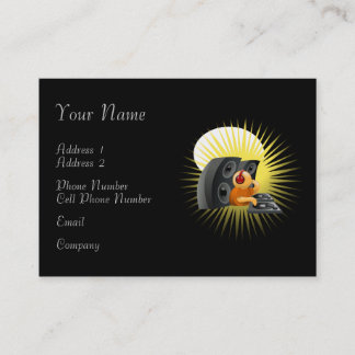 Music Business Card - DJ