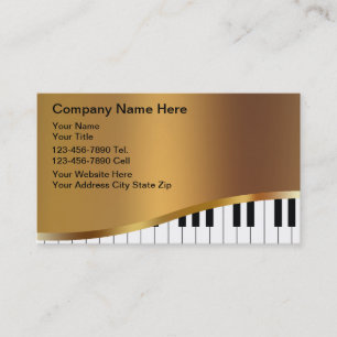 Music Business Cards
