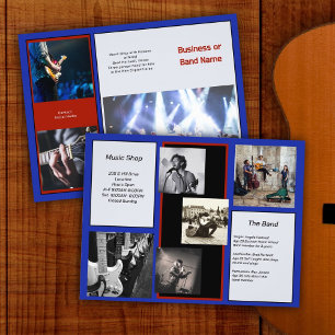 Music Business Many Photos Sample Brochure