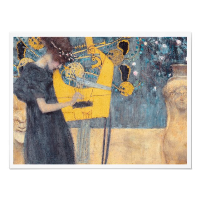 Music by Gustav Klimt Photo Print (Front)