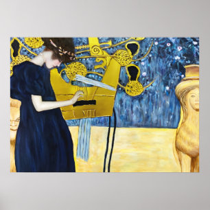  Music by Gustav Klimt  Poster