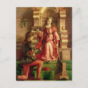 Music, c.1480 postcard