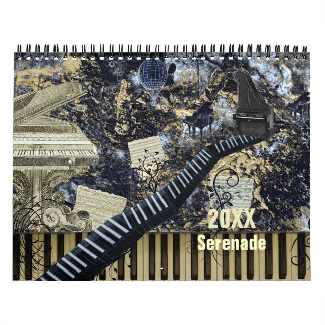Music Calendar Fantasy Serenade Current Year (Cover)