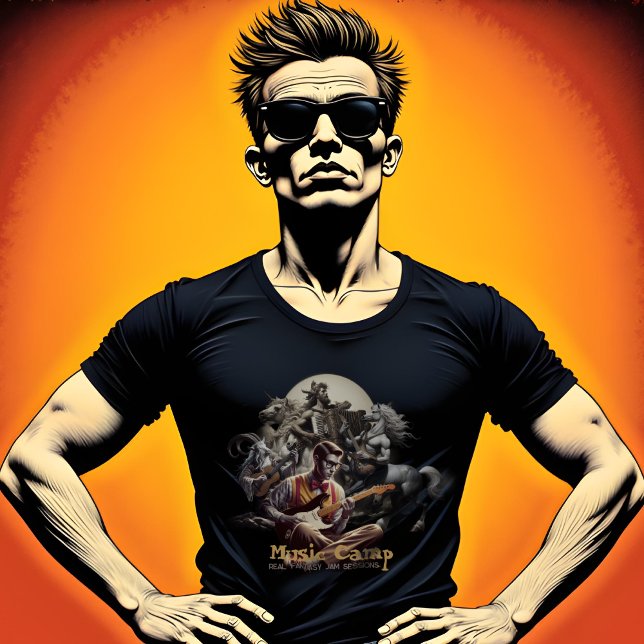Music Camp Fantasy Jam Session T-Shirt (Creator Uploaded)