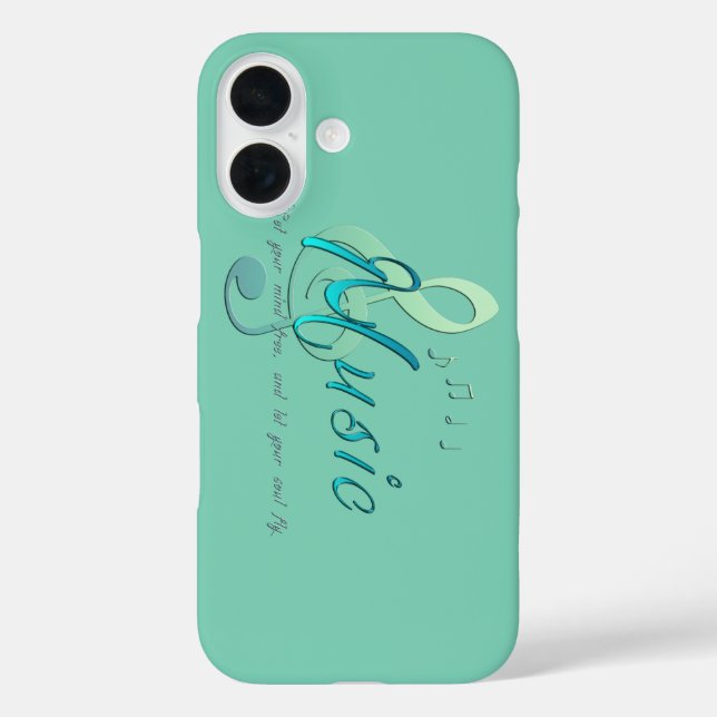 Music Case-Mate iPhone Case (Back)