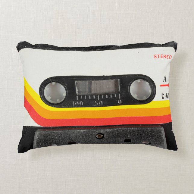 Music cassette decorative cushion (Front)