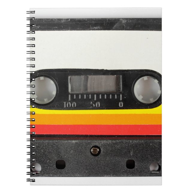 Music cassette notebook (Front)
