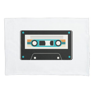 Music Cassette Pillowcase