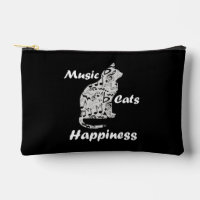 Music Cats Happiness - Musician Lover Quote