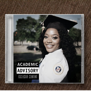 Music CD Album Cover Graduation Announcement