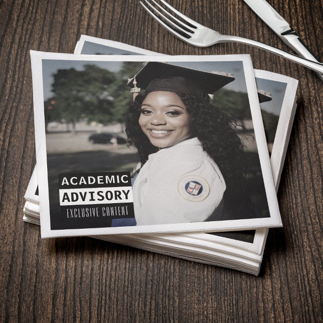 Music CD Album Cover Graduation Party Napkin (Creator Uploaded)