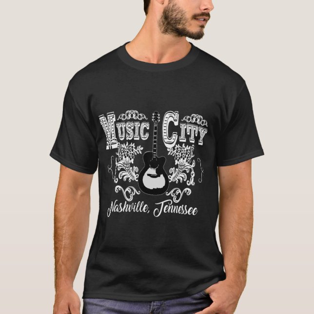 Music City - Nashville, Tennessee T-Shirt (Front)