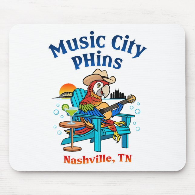 Music City Phins Mouse Pad (Front)